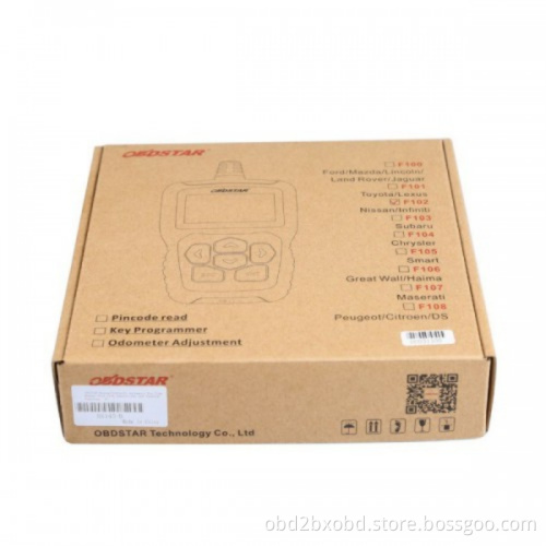 OBDSTAR Nissan/Infiniti Automatic Pin Code Reader F102 with Immobiliser and Odometer Function